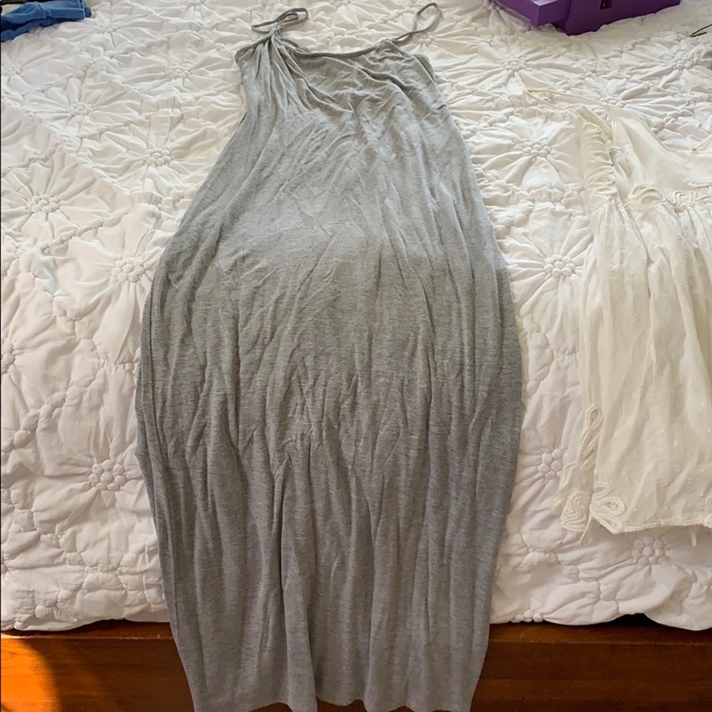 Maxi dress with cut out back!!